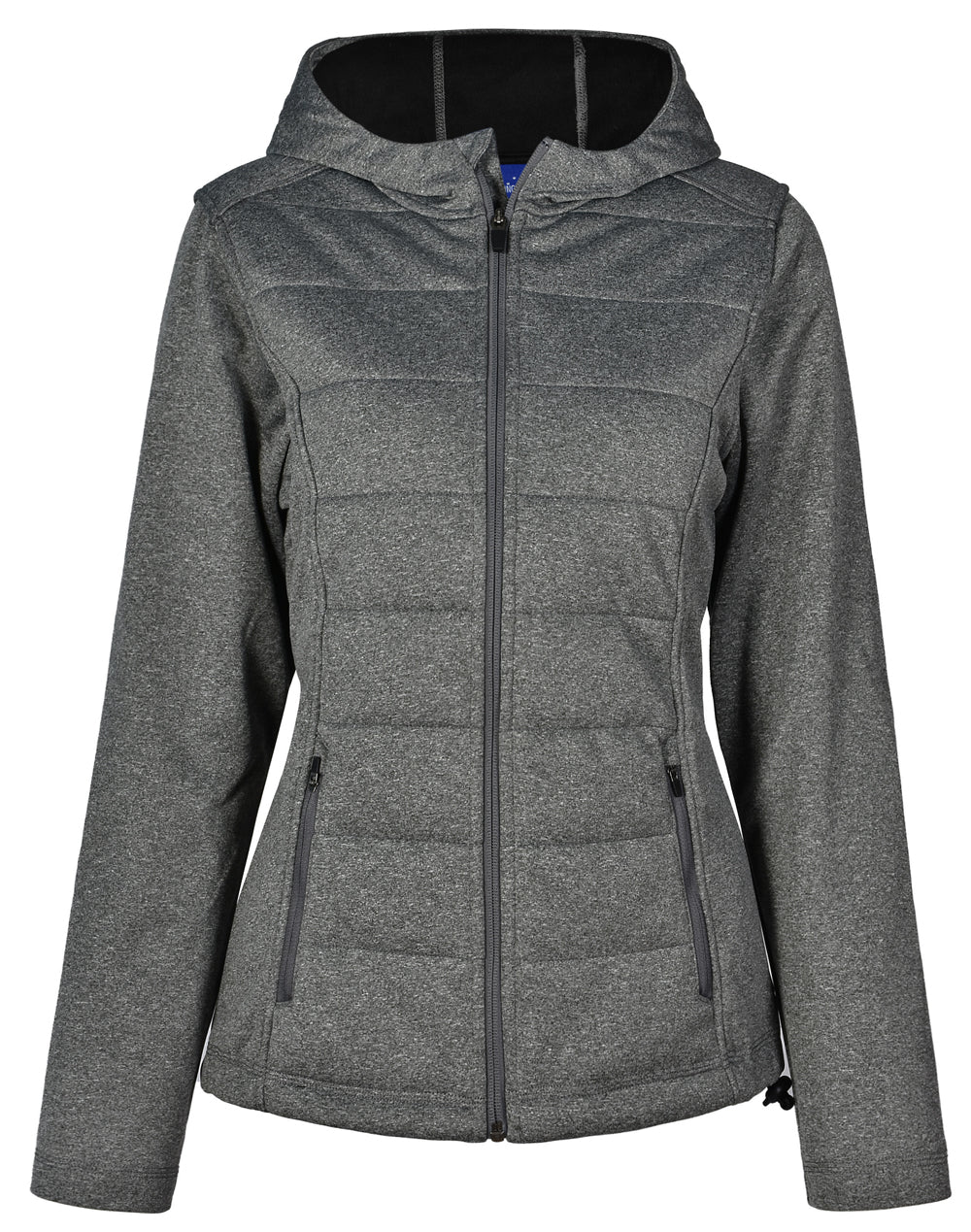 Jasper Cationic Quilted Jacket- Ladies - Charcoal
