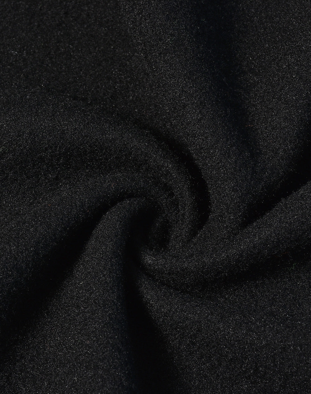 - Jacquard Fleece Bomber Jacket - Black