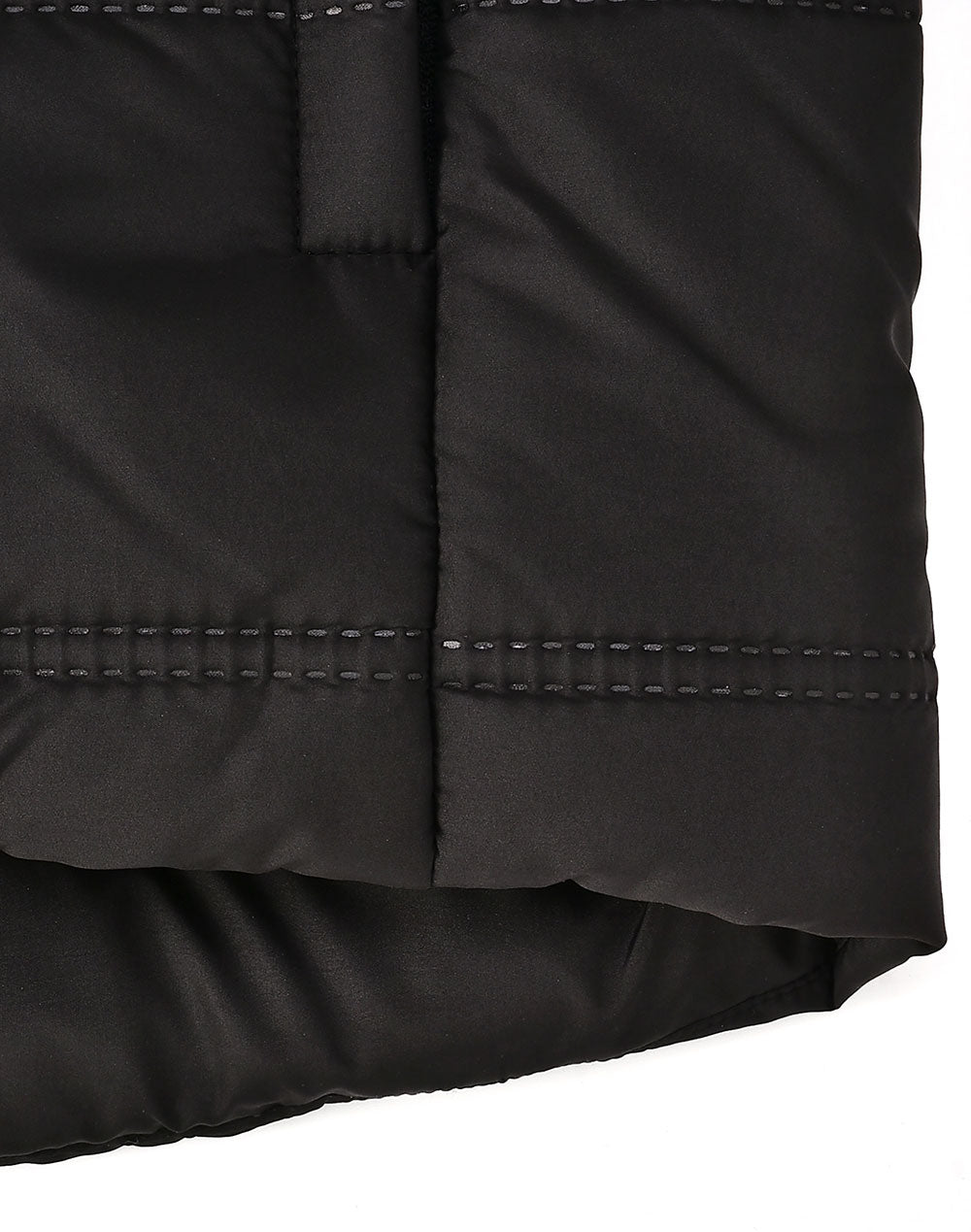 Unisex Sustainable Seamless Parka Jacket (3D Cut) - Black