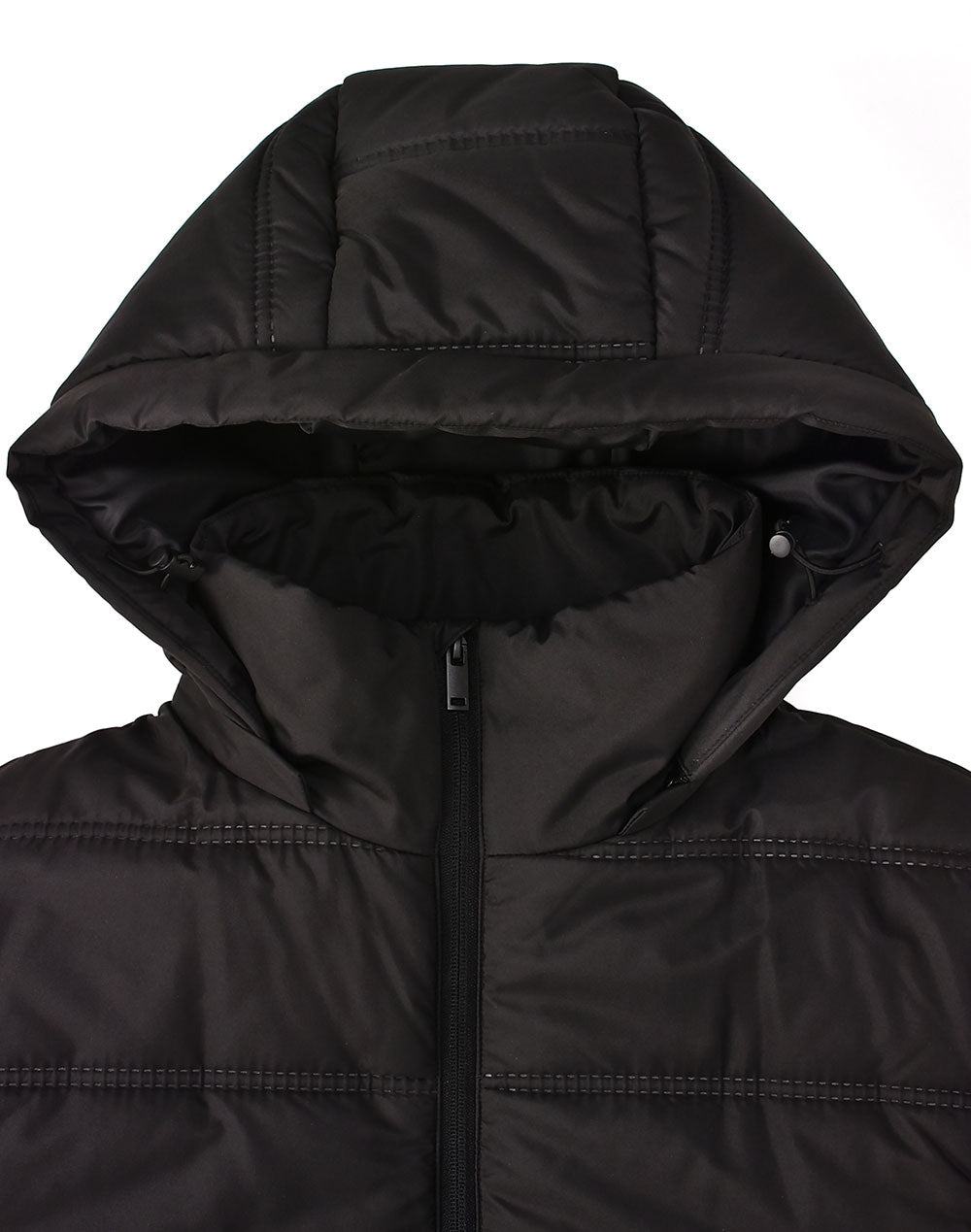 Unisex Sustainable Seamless Parka Jacket (3D Cut) - Black