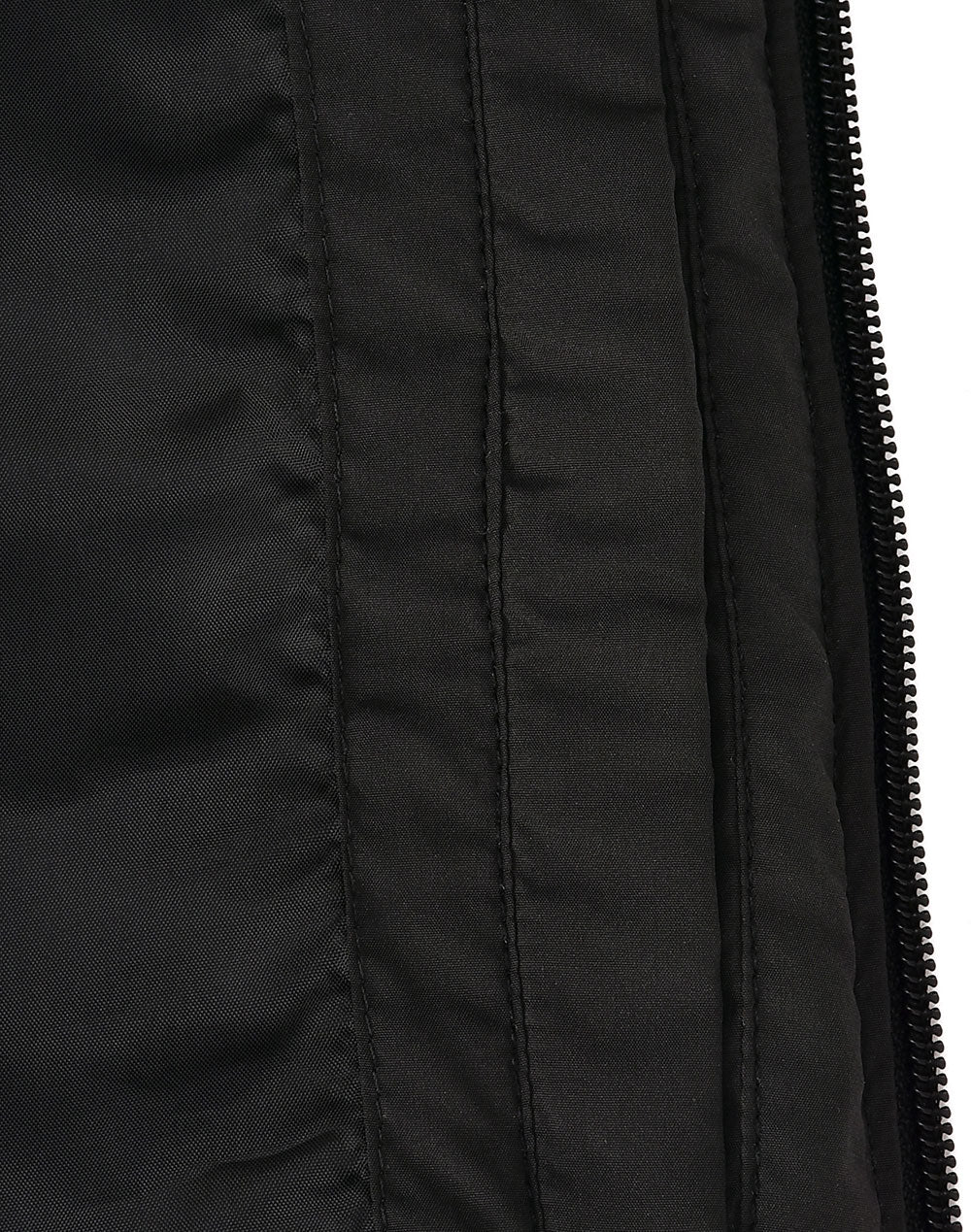 Unisex Sustainable Seamless Parka Jacket (3D Cut) - Black