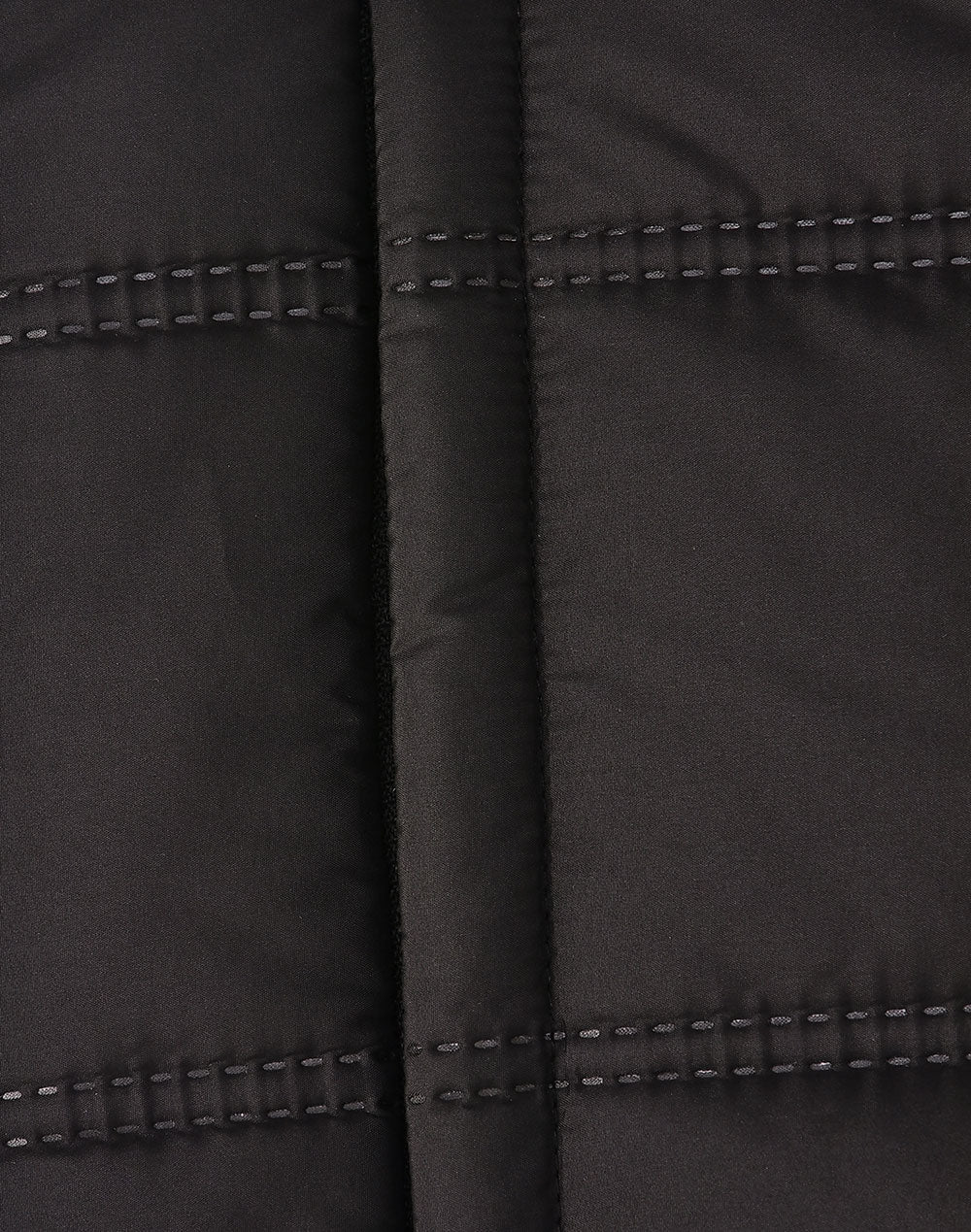 Unisex Sustainable Seamless Parka Jacket (3D Cut) - Black