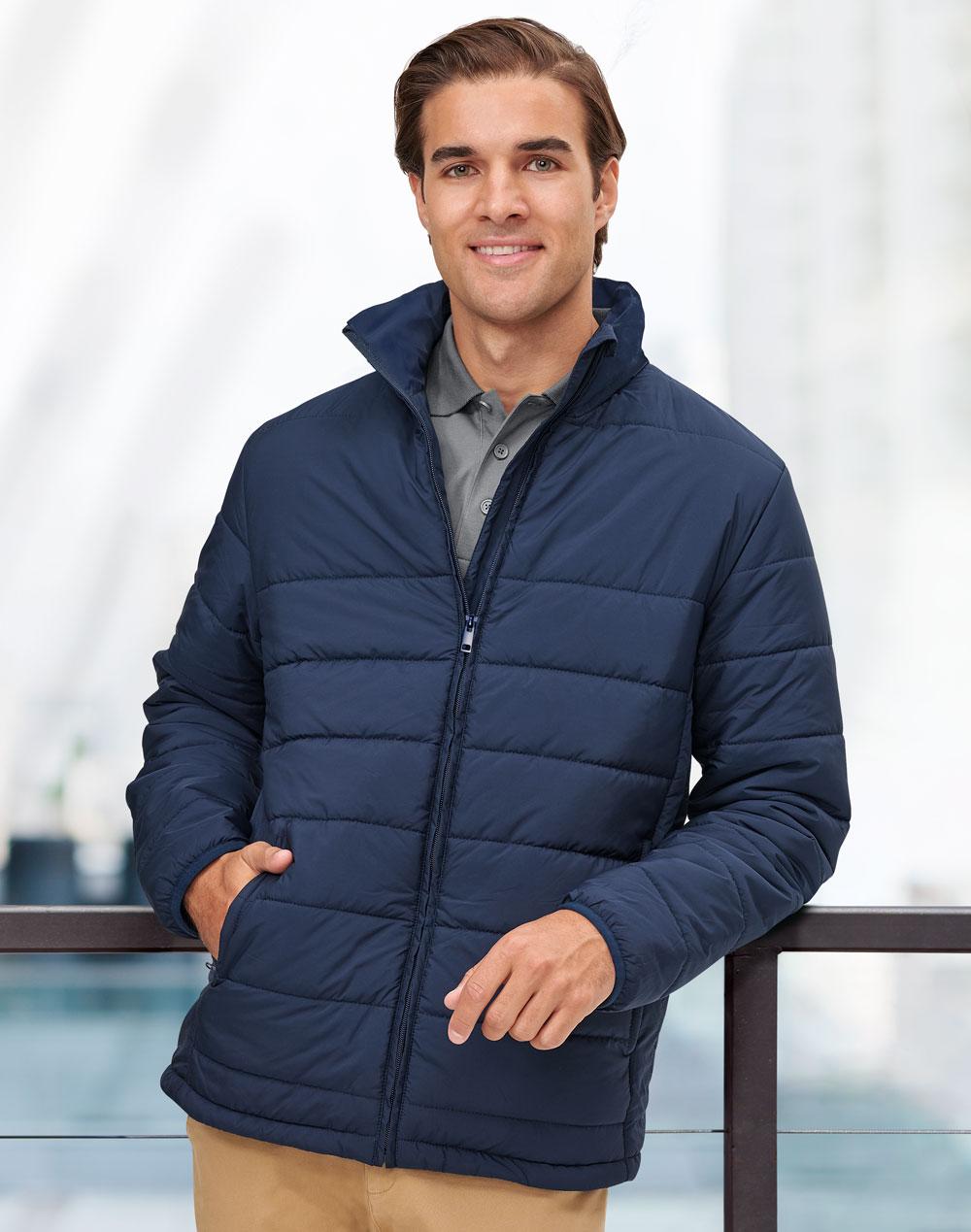 Mens Sustainable Insulated Puffer Jacket (3D Cut)
