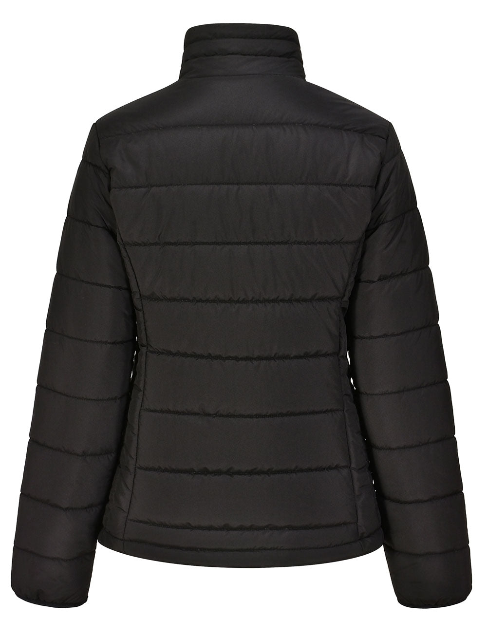 Ladies Sustainable Insulated Puffer Jacket (3D Cut) - Black