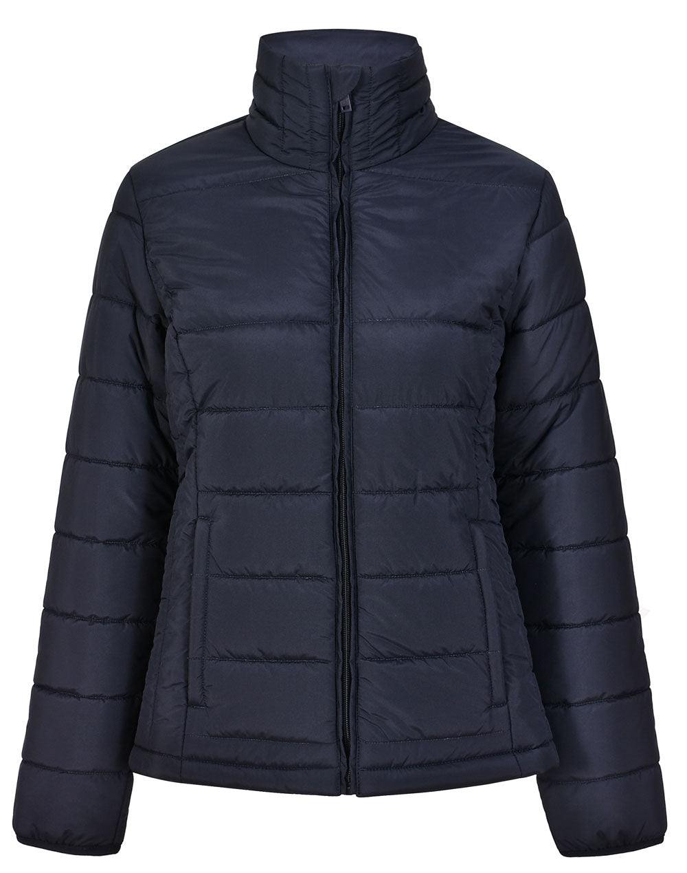 Ladies Sustainable Insulated Puffer Jacket (3D Cut) - Navy