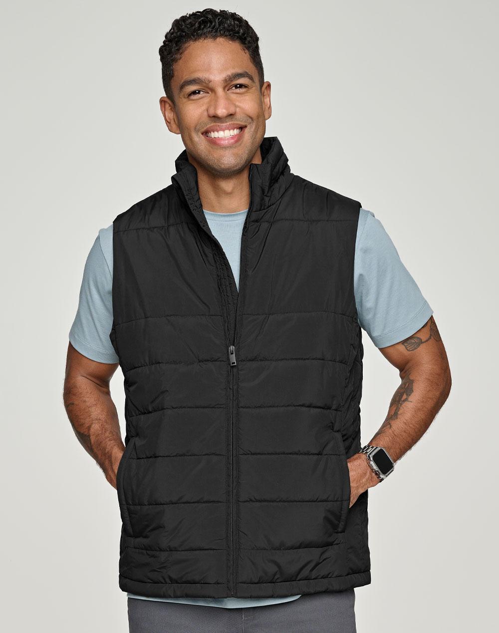Sustainable Insulated Puffer Vest (3D Cut) Men'S