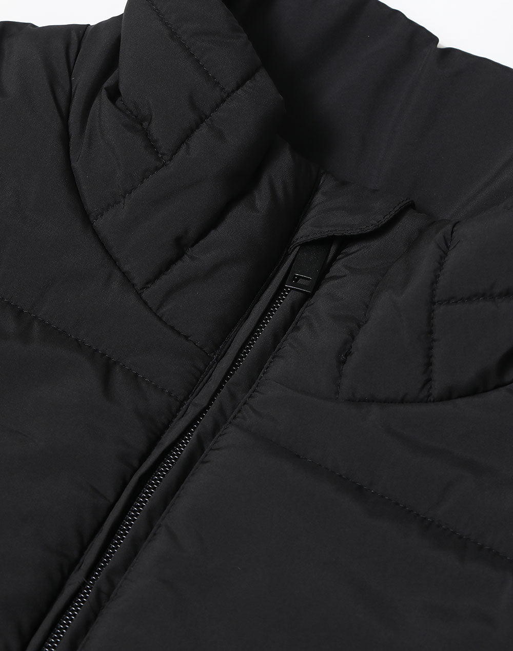 Sustainable Insulated Puffer Vest (3D Cut) Men'S - Black
