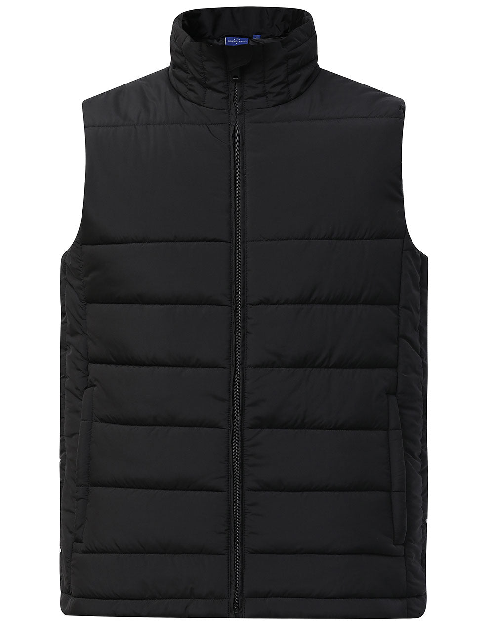 Sustainable Insulated Puffer Vest (3D Cut) Men'S - Black