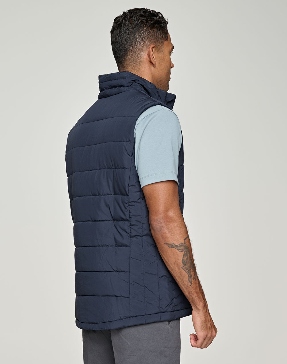Sustainable Insulated Puffer Vest (3D Cut) Men'S
