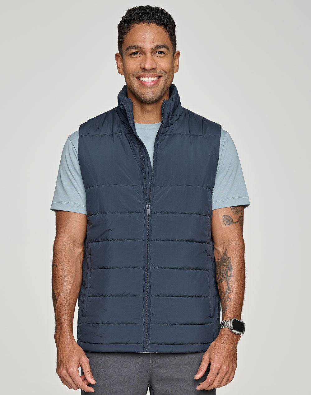 Sustainable Insulated Puffer Vest (3D Cut) Men'S