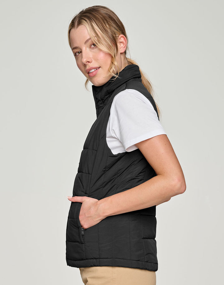 Sustainable Insulated Puffer Vest (3D Cut) Ladie'S