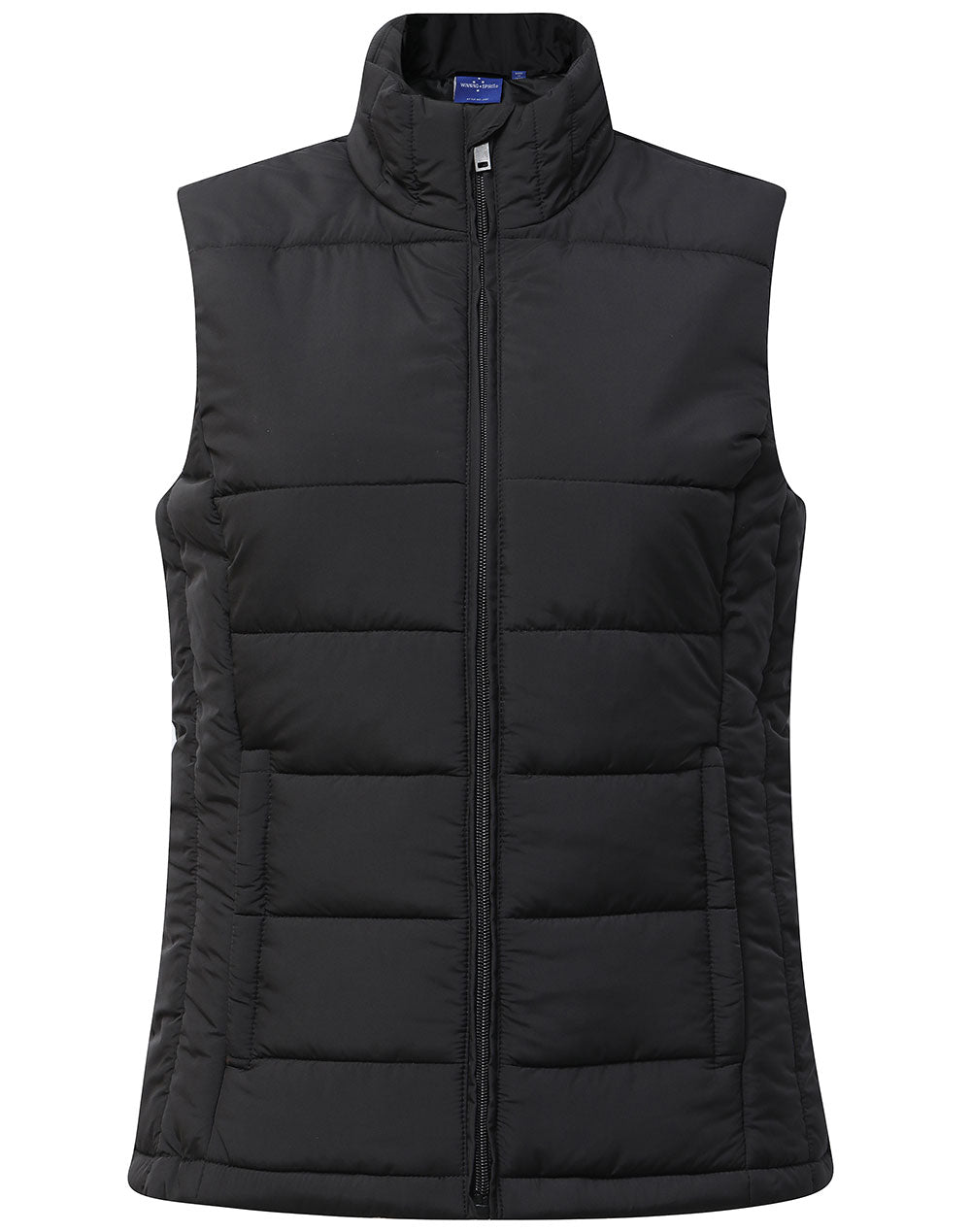 Sustainable Insulated Puffer Vest (3D Cut) Ladie'S - Black