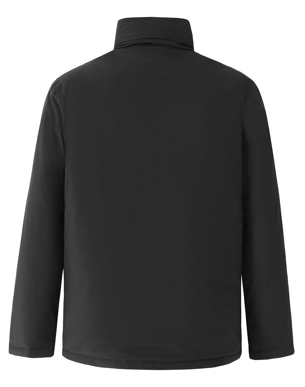 Unisex Waterproof Quilted Jacket - Black