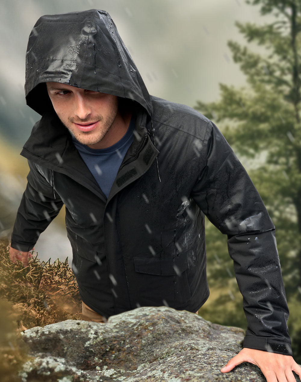 Unisex Waterproof Quilted Jacket