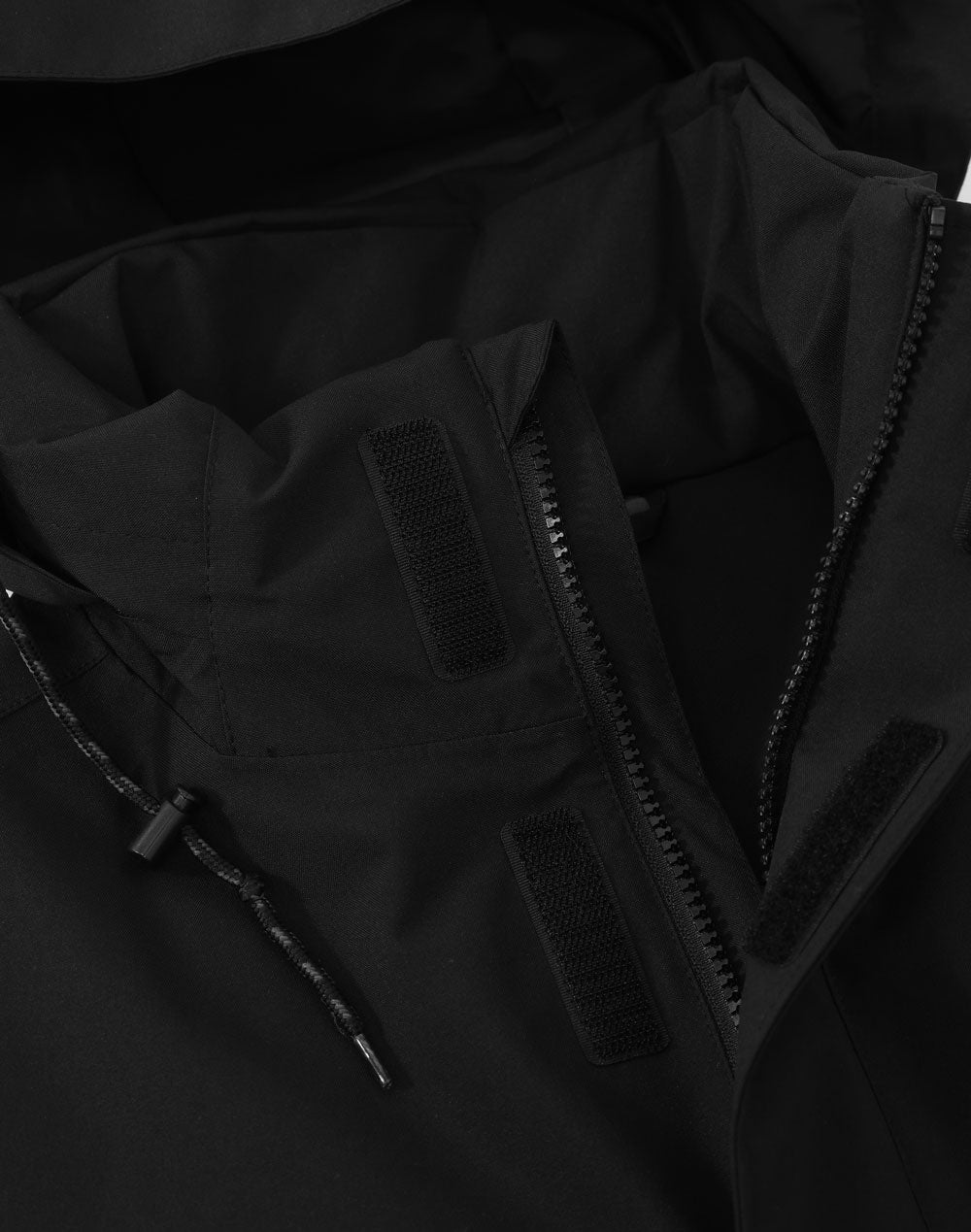 Unisex Waterproof Quilted Jacket - Black