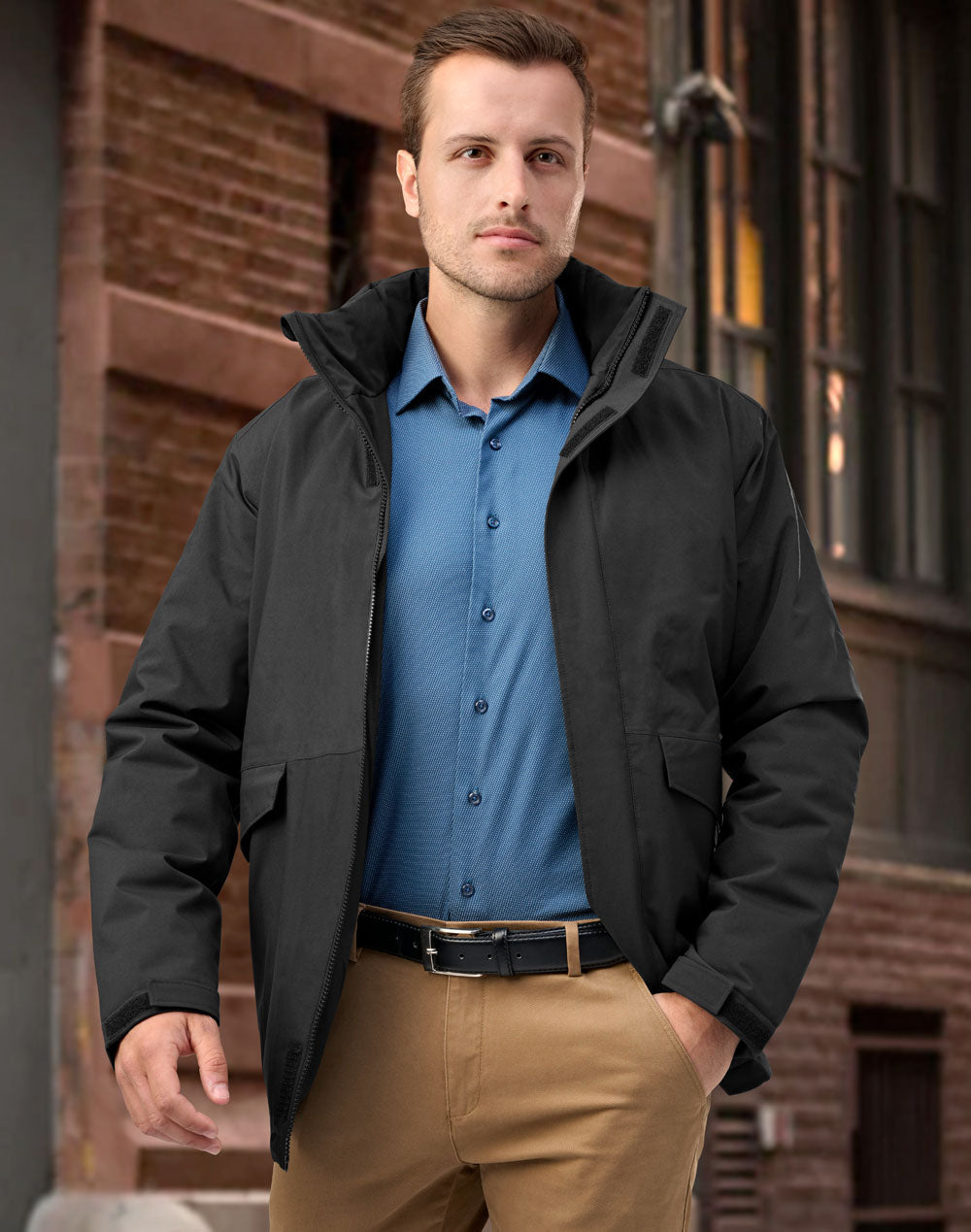 Unisex Waterproof Quilted Jacket