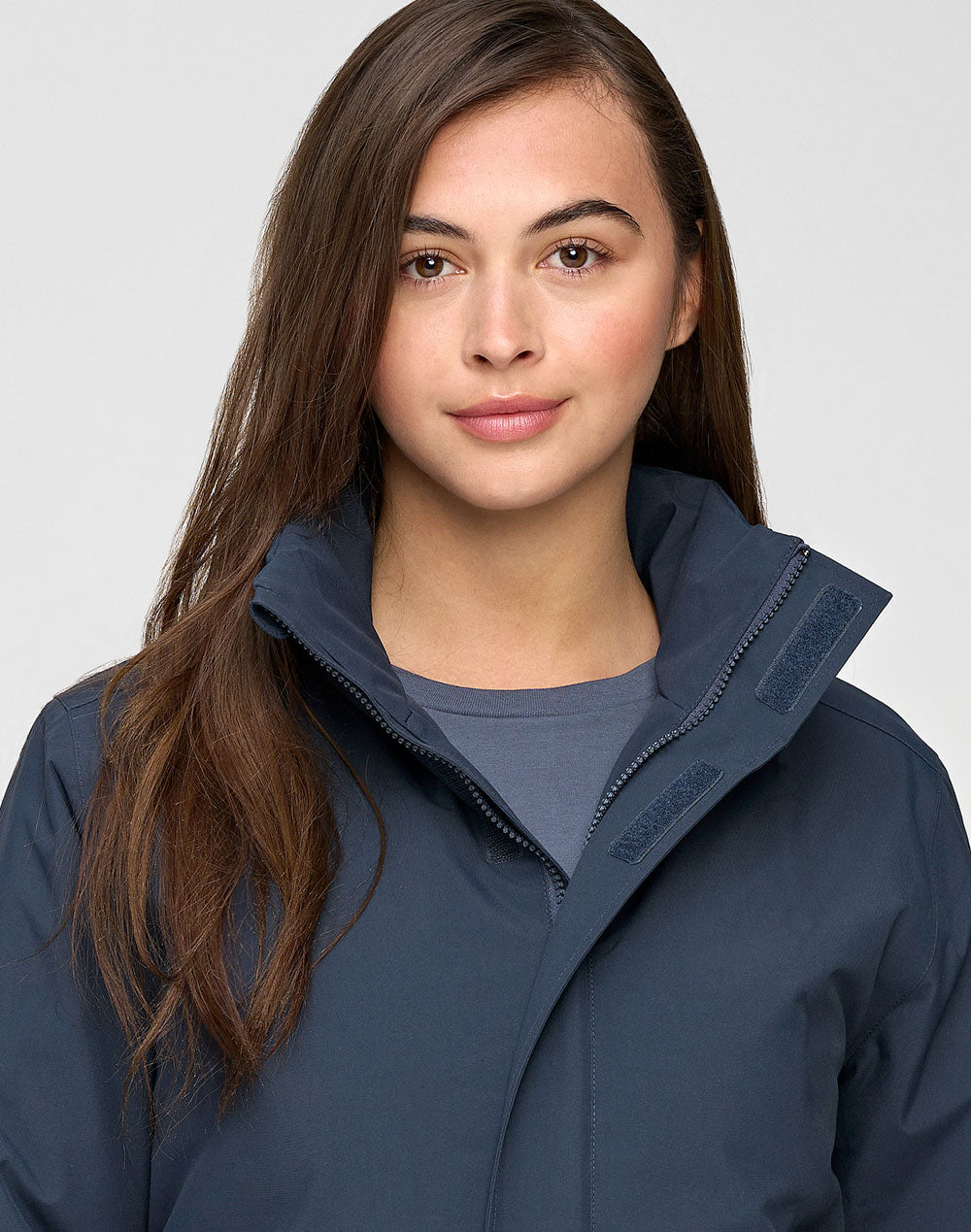 Unisex Waterproof Quilted Jacket - Navy