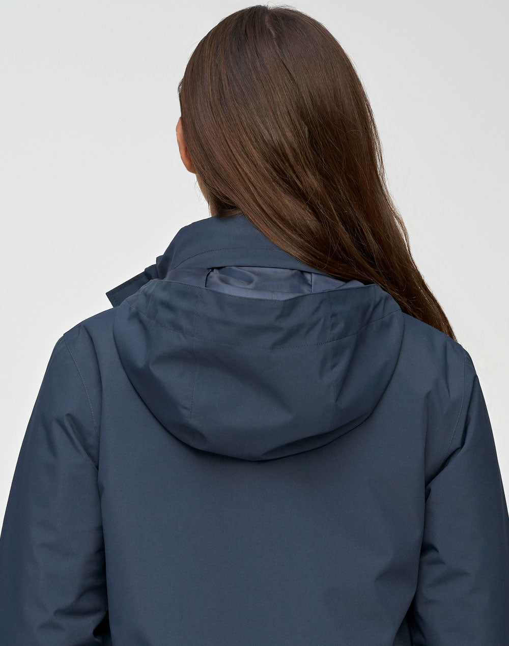 Unisex Waterproof Quilted Jacket - Navy