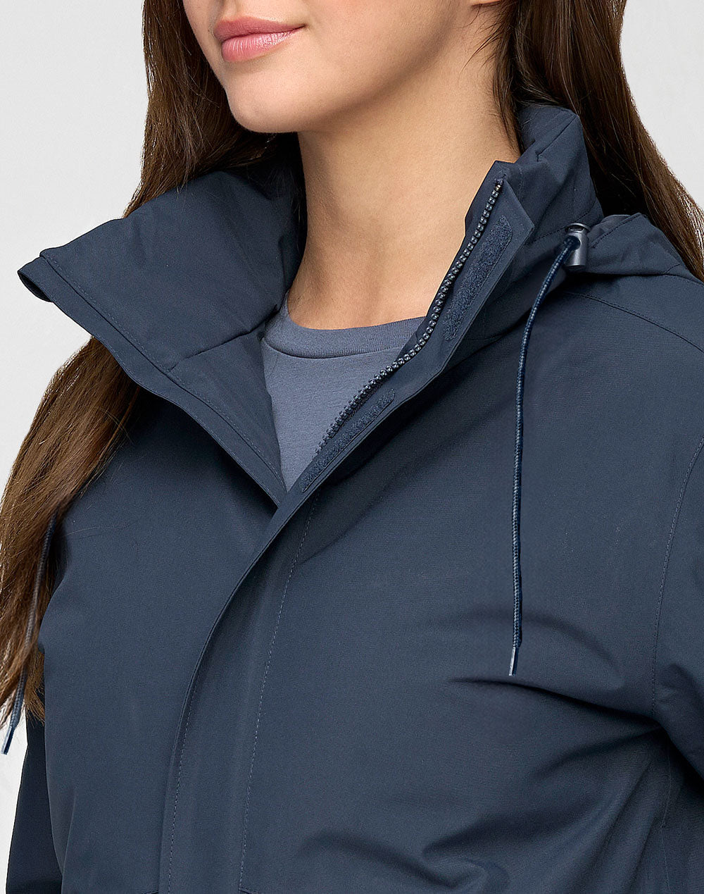 Unisex Waterproof Quilted Jacket - Navy