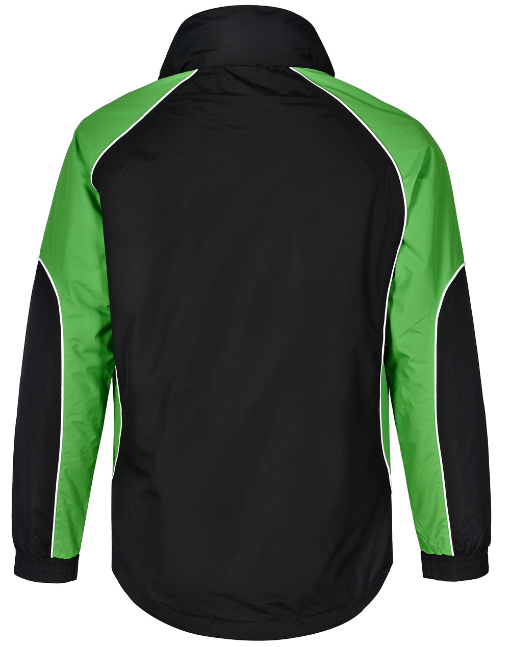 Arena Jacket Unisex - Black White.Green