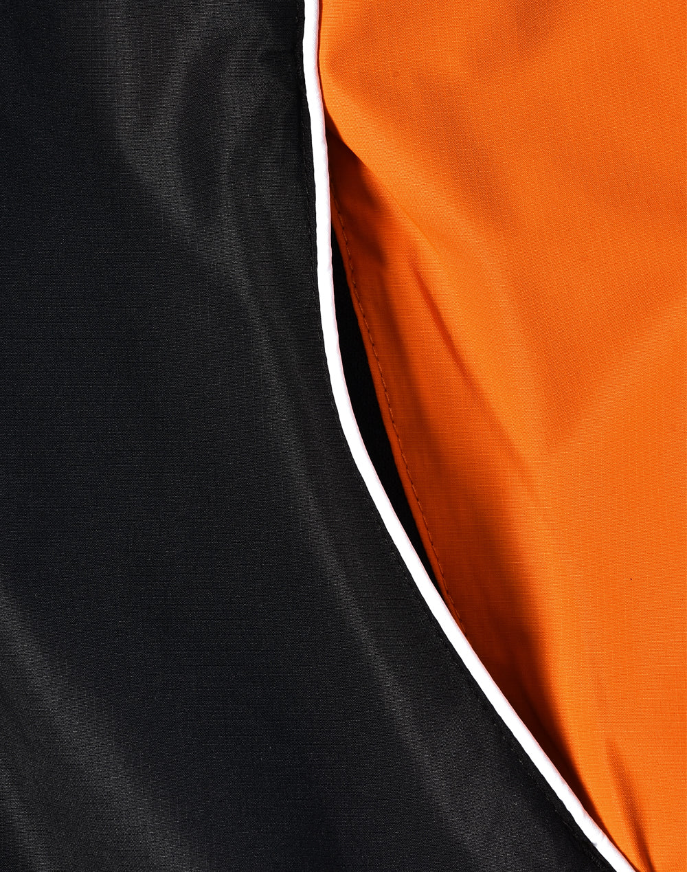 Arena Jacket Unisex - Black White.Orange