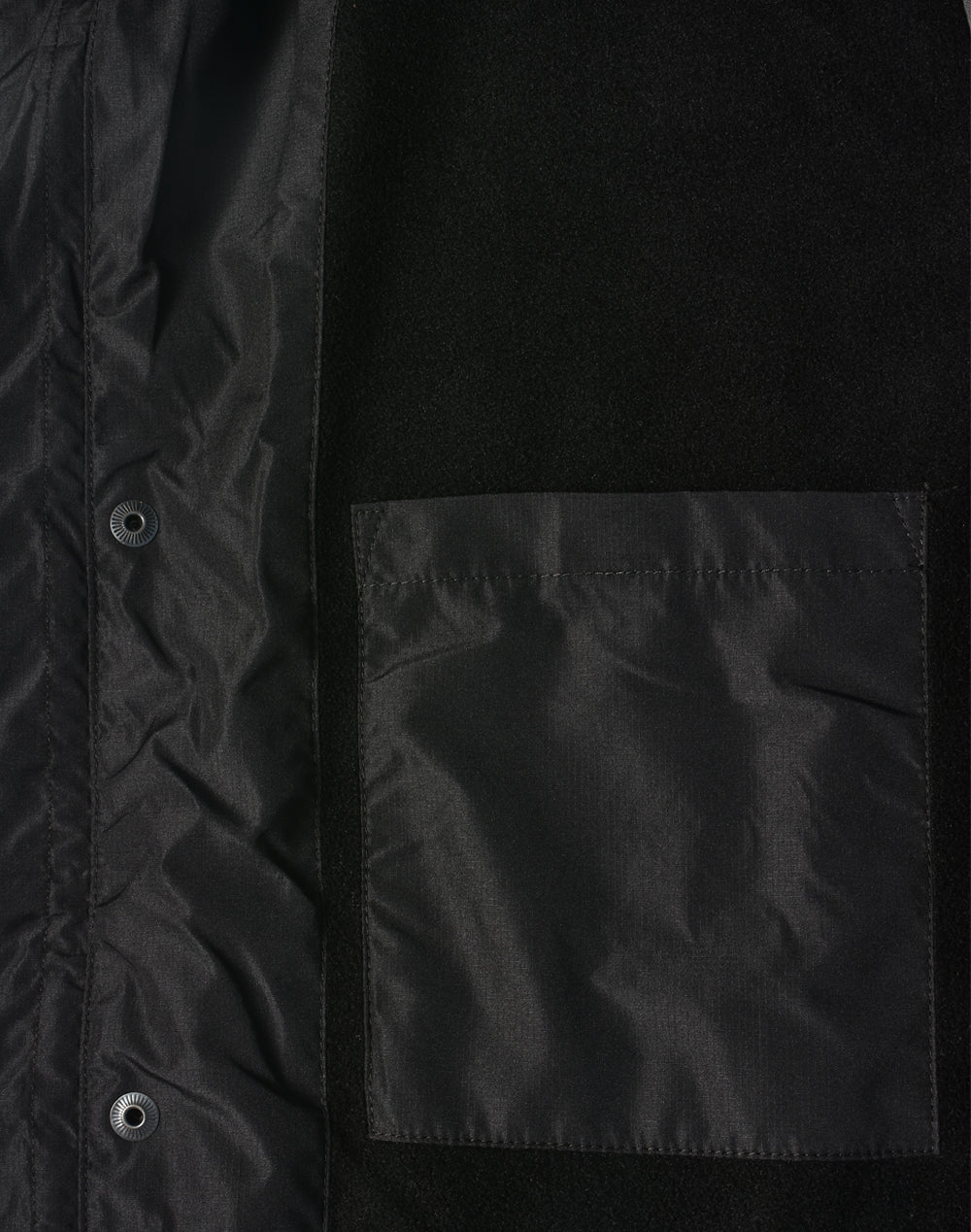 Arena Jacket Unisex - Black White.Orange