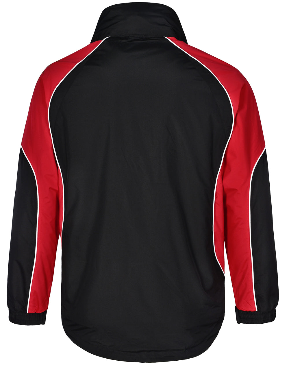 Arena Jacket Unisex - Black White.Red