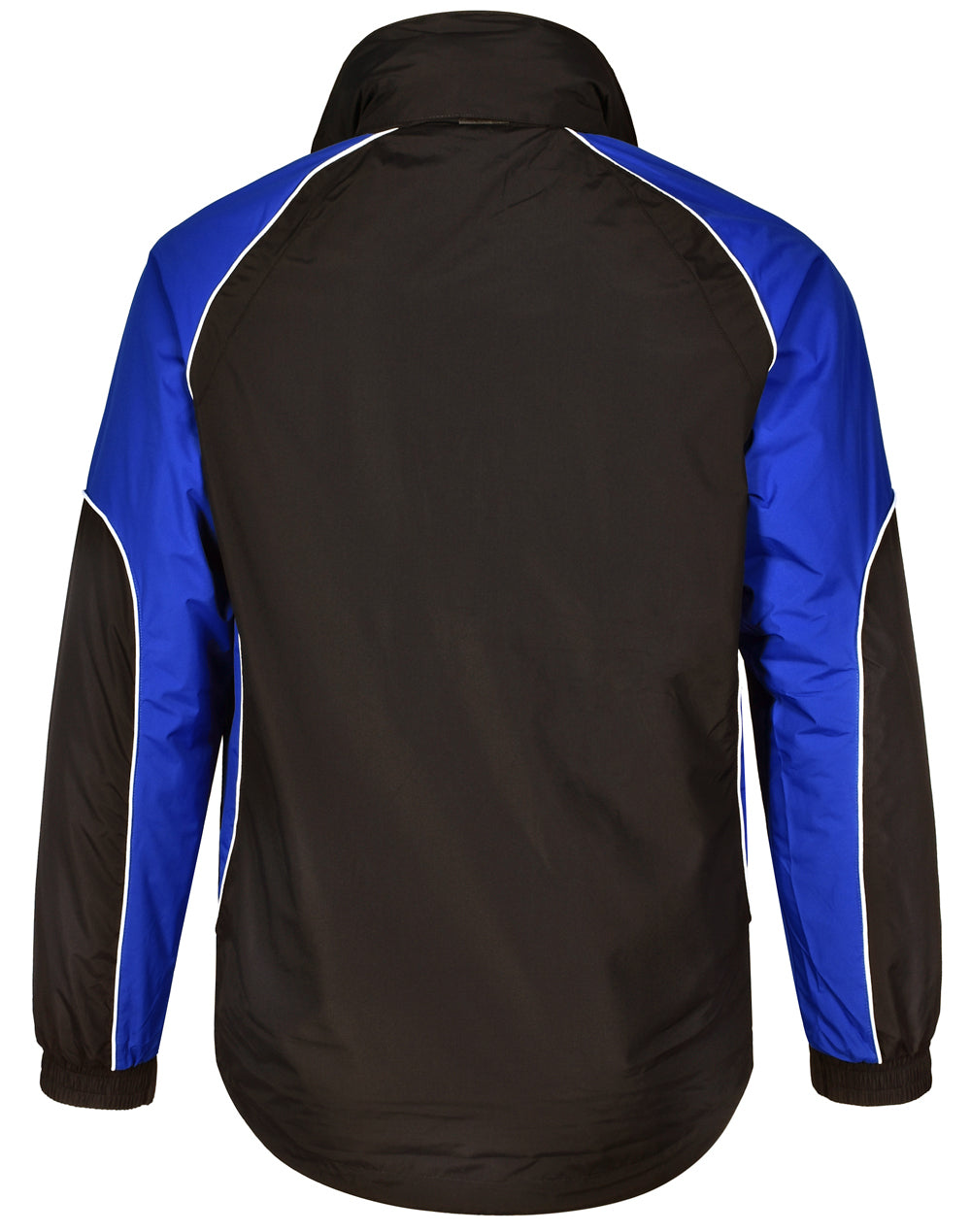 Arena Jacket Unisex - Black White.Royal