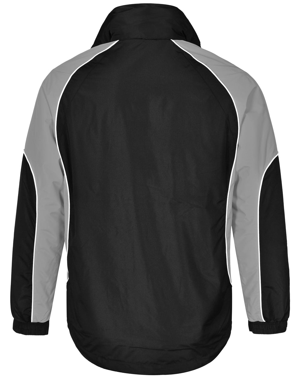Arena Jacket Unisex - Black White.Grey