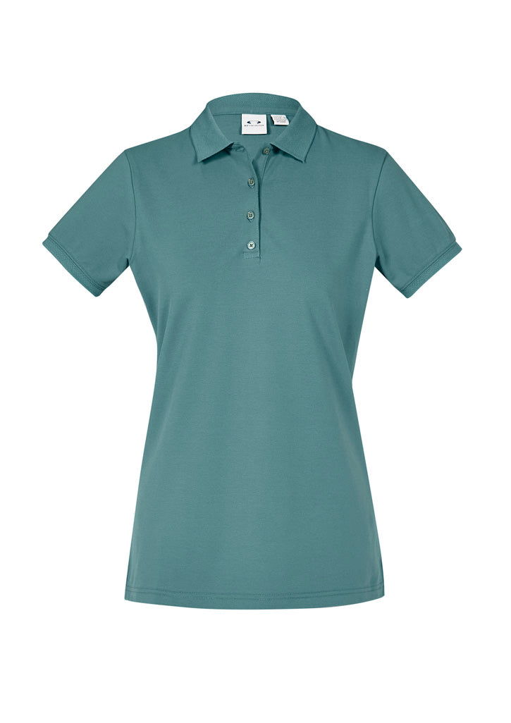 City Womens Short Sleeve Polo