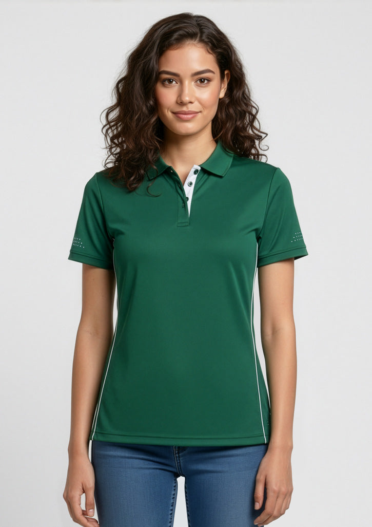 Balance Womens Short Sleeve Polo