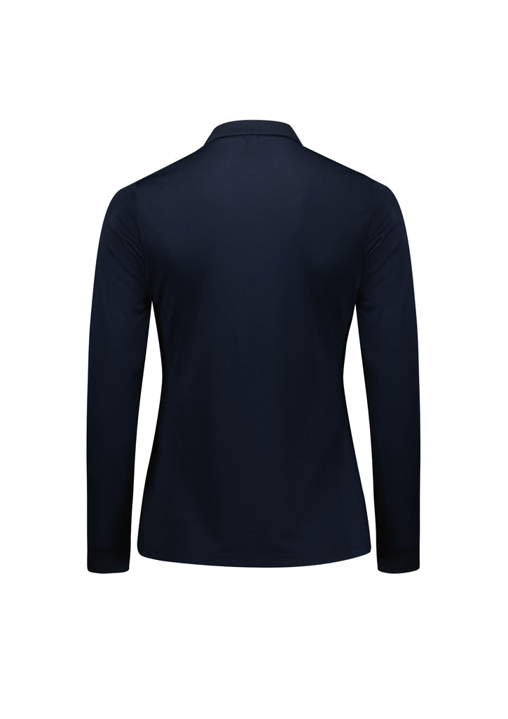 Action Womens Long Sleeve Polo