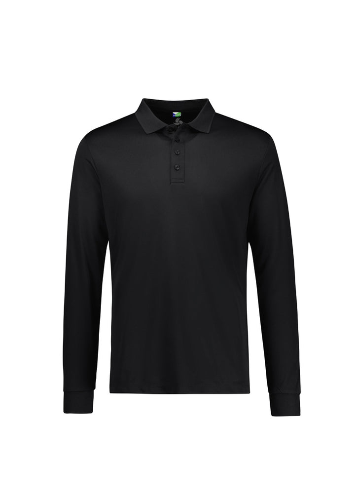 Action Mens Long Sleeve Polo