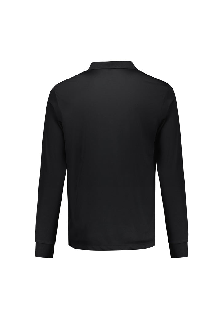 Action Mens Long Sleeve Polo