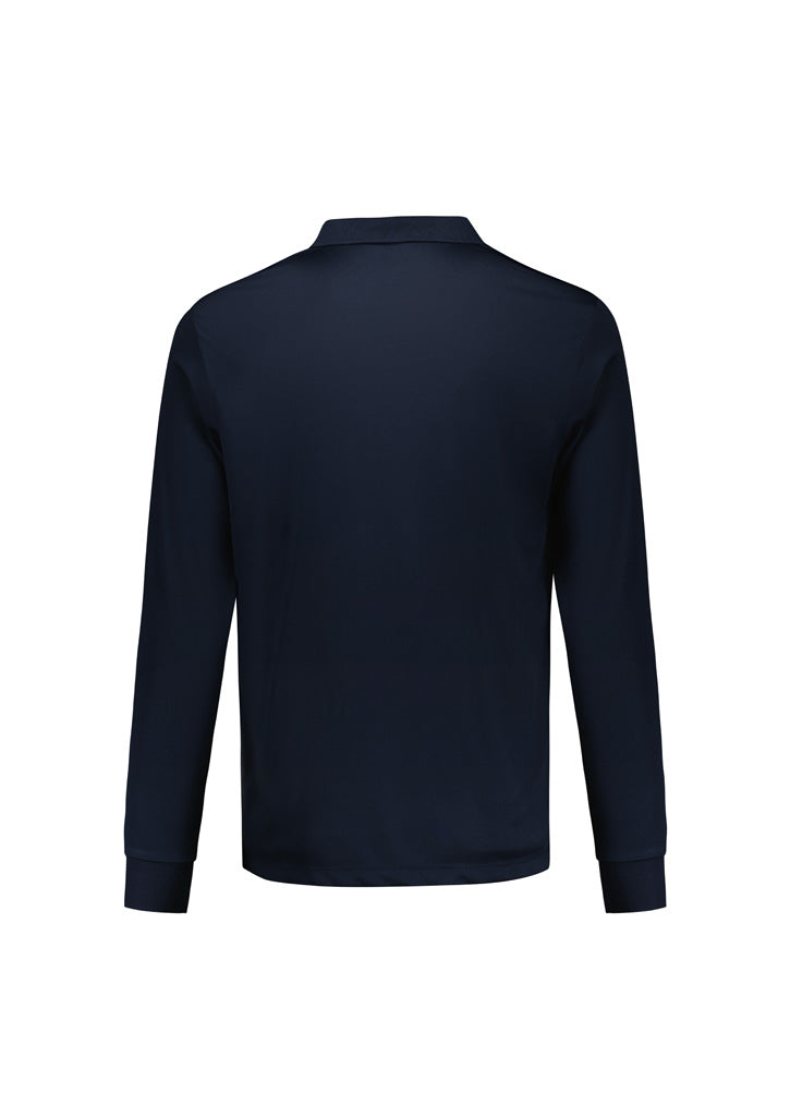 Action Mens Long Sleeve Polo