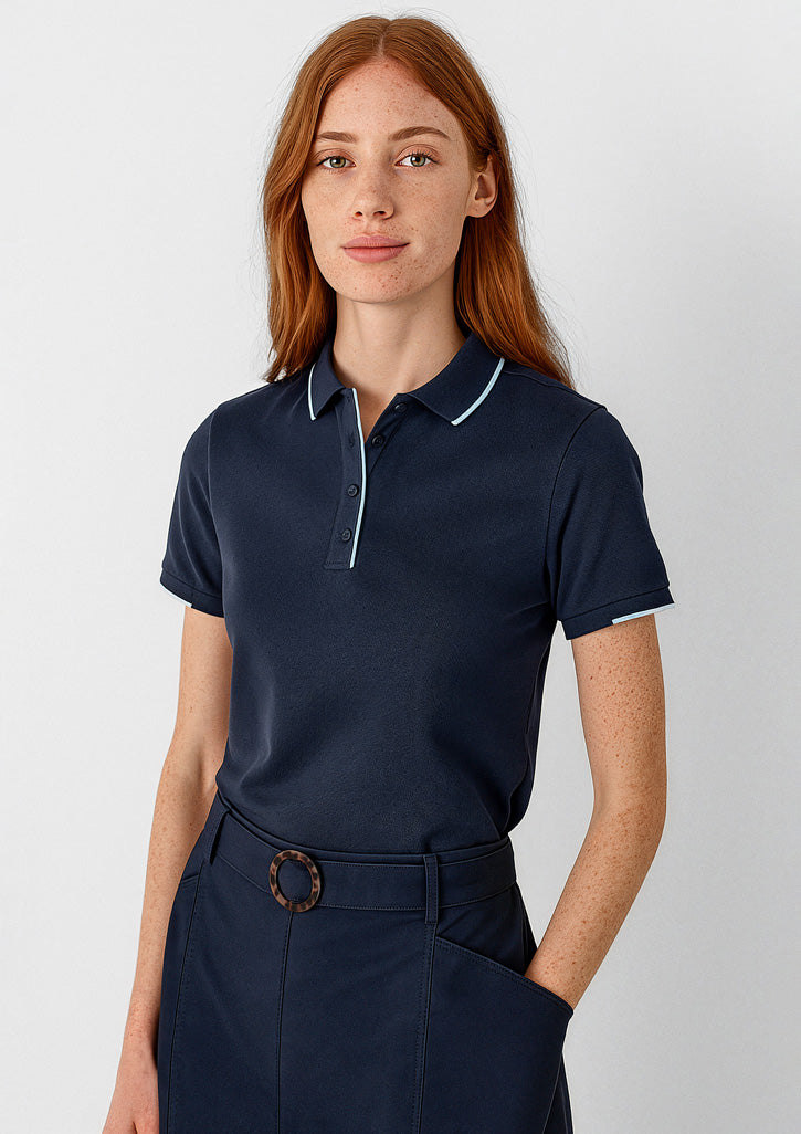 Focus Womens Short Sleeve Polo
