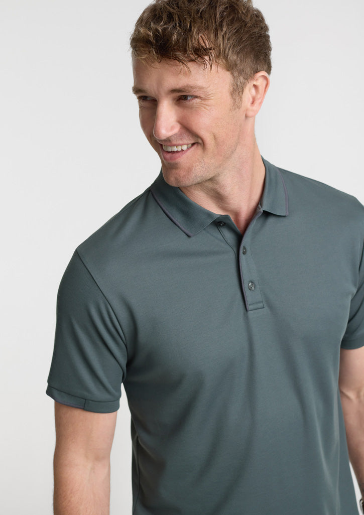 Focus Mens Short Sleeve Polo