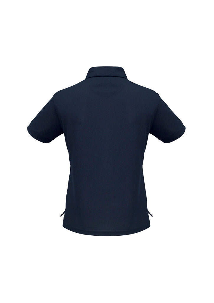 Micro Womens Waffle Short Sleeve Polo