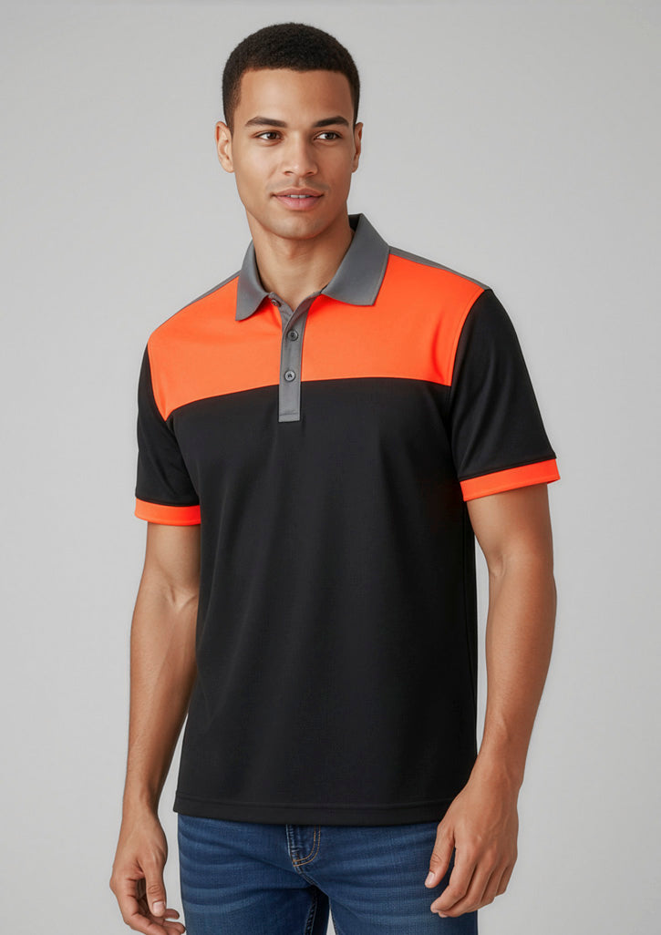 Charger Mens Short Sleeve Polo
