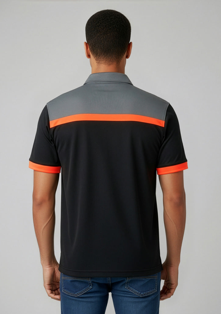 Charger Mens Short Sleeve Polo