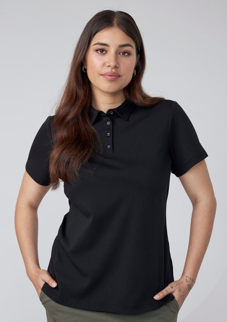 Lotus Womens Short Sleeve Polo