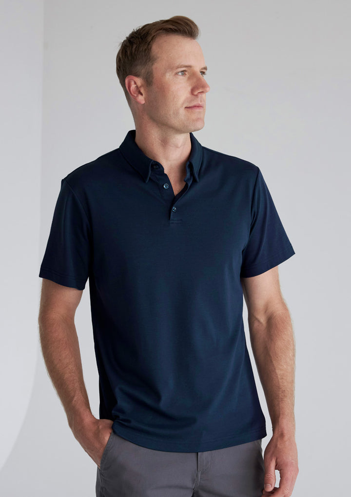 Lotus Mens Short Sleeve Polo