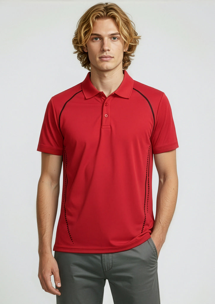 Cyber Mens Short Sleeve Polo