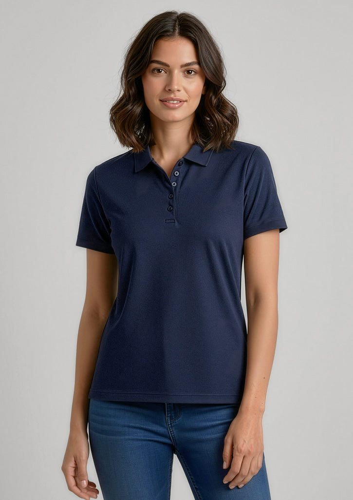 Aero Womens Short Sleeve Polo