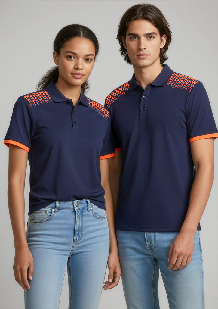 Galaxy Womens Short Sleeve Polo
