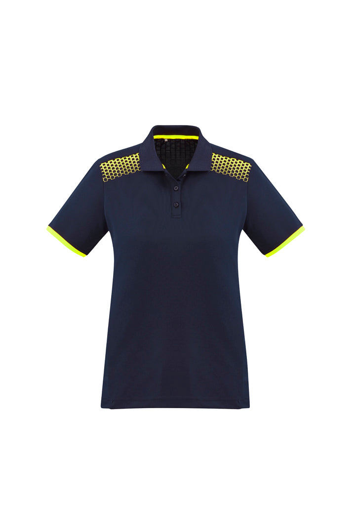 Galaxy Womens Short Sleeve Polo