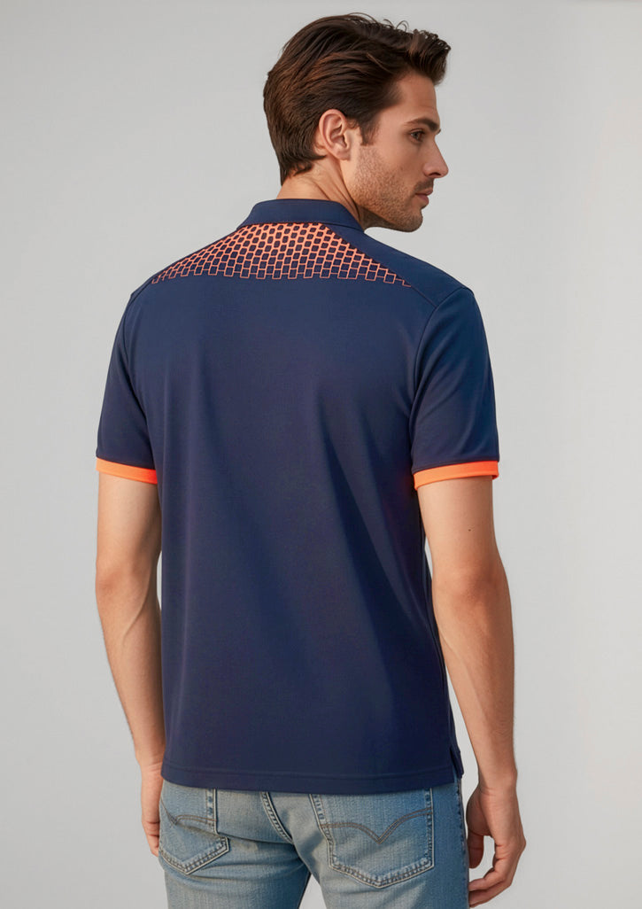 Galaxy Mens Short Sleeve Polo