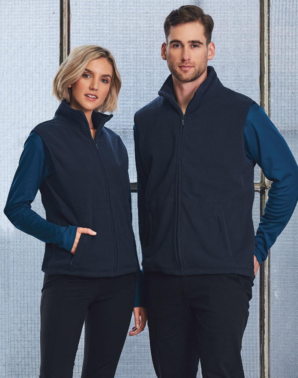 Freedom Polar Fleece Vest- Unisex - Navy Navy