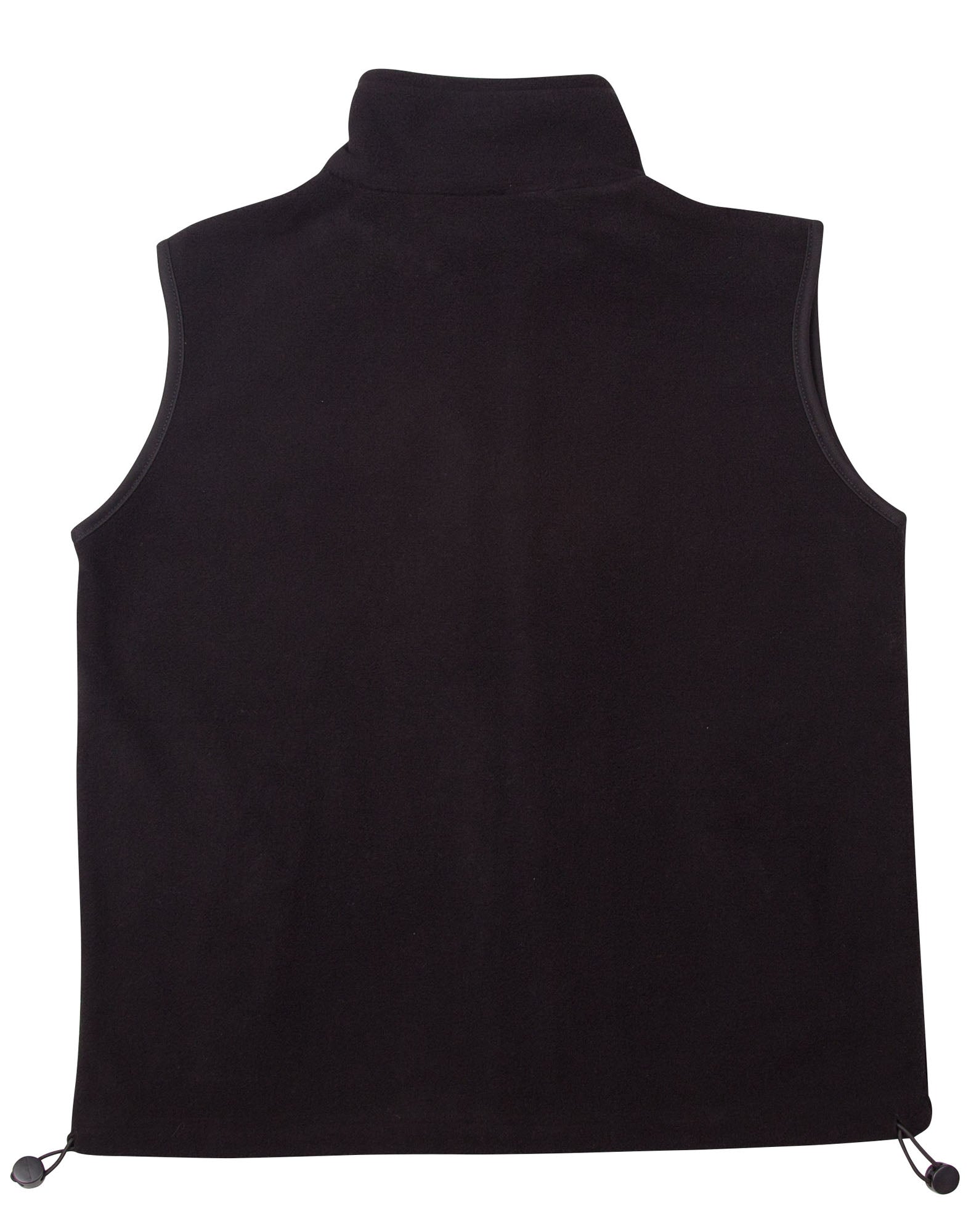 Freedom Polar Fleece Vest- Unisex - Black Black