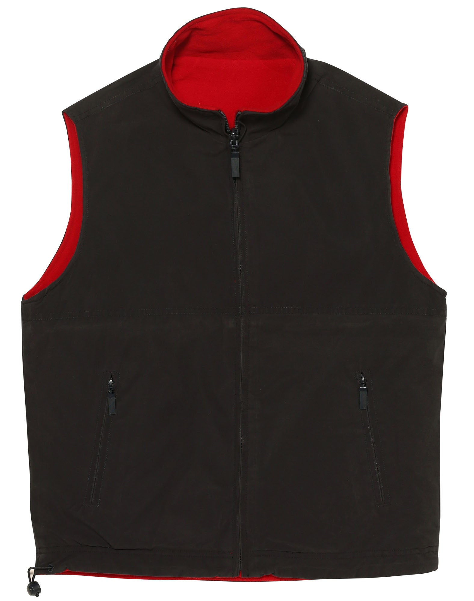 Mariner Vest - Unisex - Black Cherry Red